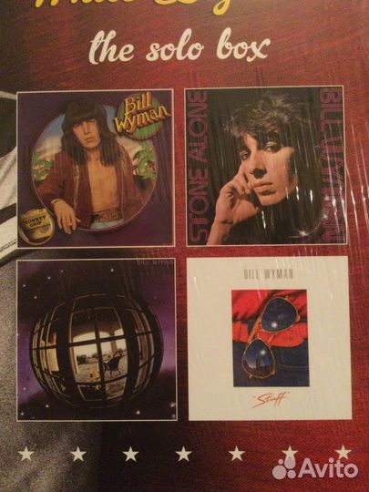 Bill Wyman-Box set solo/Ex-Rolling Stones,4Lp,new