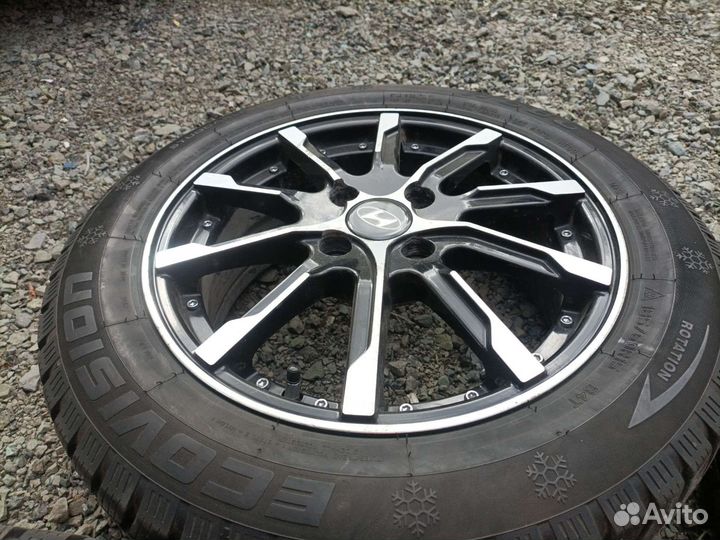 Диски всборе Солярис Акцент Рено Логан R15 4х100