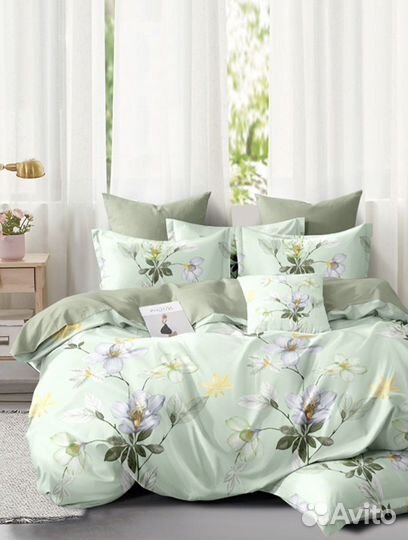 Постельное белье 1,5 спальное хлопок