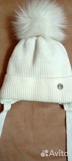 Шапка зимняя для девочки 50 52
