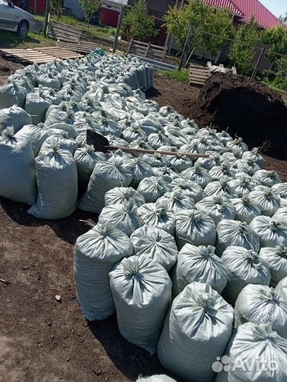 Навоз перегной в мешках