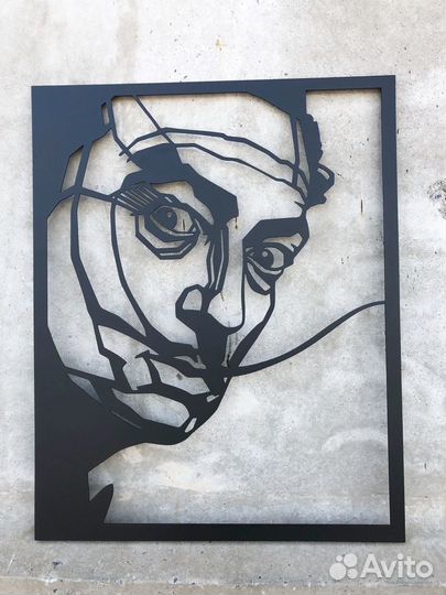 Интерьерная картина из металла