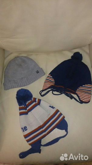 Шапки на мальчика 2-3 года