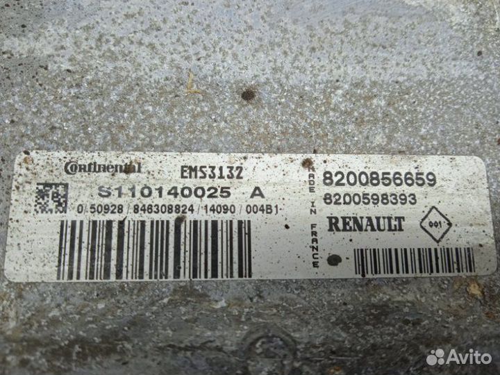 Блок управления двигателем Renault Logan 1 2006