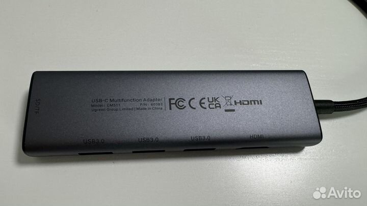 Док-станция Ugreen CM511 новый, гарантия год