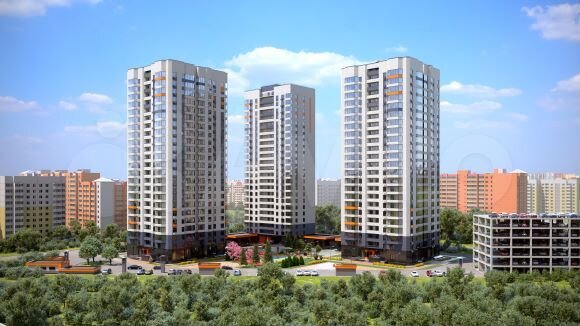 1-к. квартира, 42,2 м², 21/23 эт.