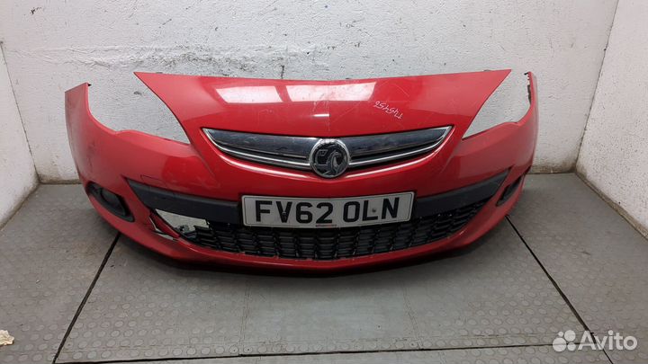 Бампер Opel Astra J, 2012