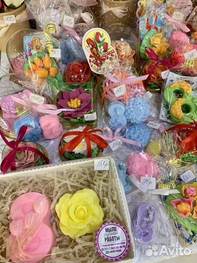 Мыло ручной работы на 8 марта