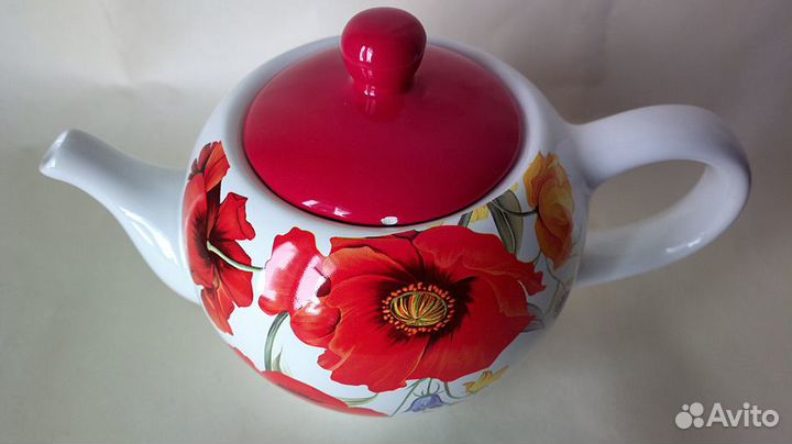 Фарфоровый чайник сервиз СССР