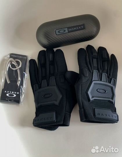 Перчатки oakley black gloves