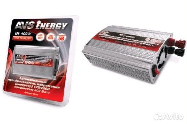 Преобразователь напряжения (инвертор) 12V/220V 400