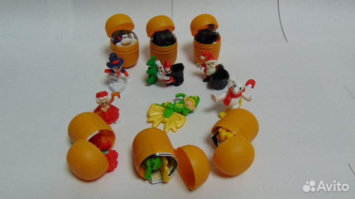 Игрушки Киндер Сюрприз Новогодние 2022-2024