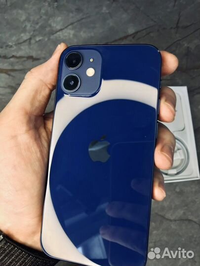iPhone 12 Mini - В идеале 128 Синий 96 акб