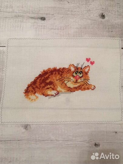 Серия вышитых картин