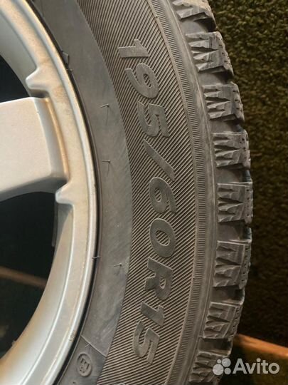 R15 Hankook Winter I'Pike 195/60, PCD 4x100 DIA 54.1