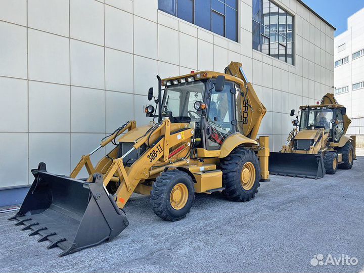 Экскаватор-погрузчик Gros 388-II, 2023