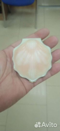 Пудриница серебро 875