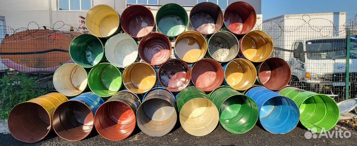 Бочка металлическая пищевая210л