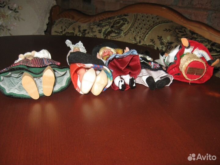 Куклы винтажные в национальных костюмах Европа