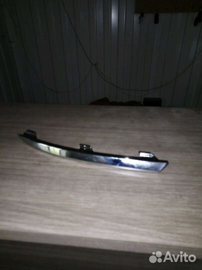 Молдинг заднего бампера поло 2015 левый