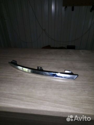 Молдинг заднего бампера поло 2015 левый