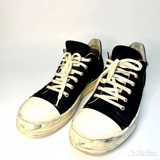 Rick owens кеды низкие