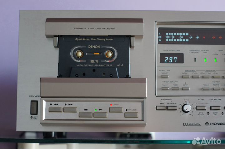Топовая, Hi-End кассетная дека Pioneer CT-910 +