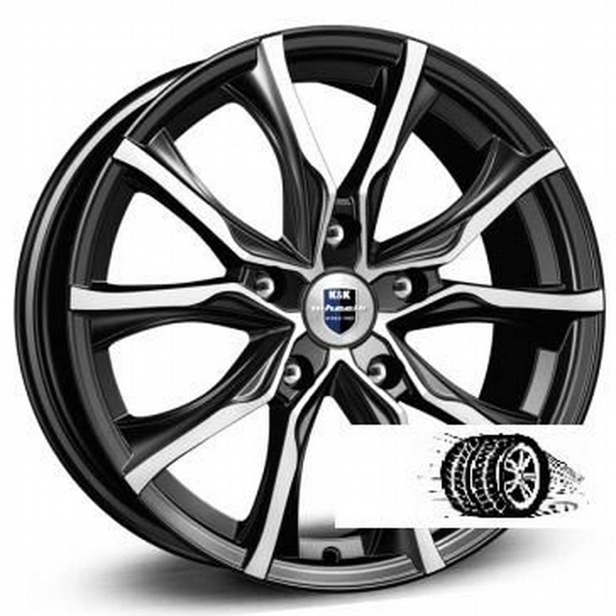 Литые диски K&K 7.5×R17 5×100