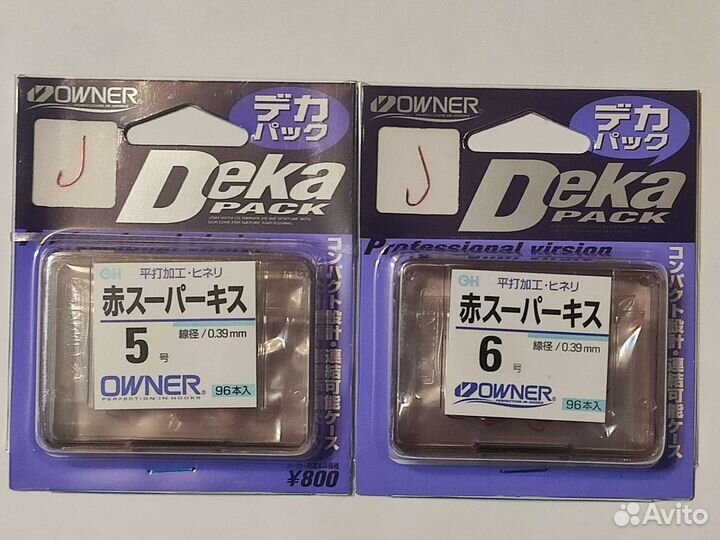 Крючки Owner deka Япония