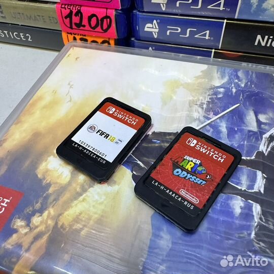 Игры картриджы Nintendo switch