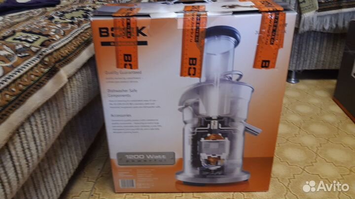 Соковыжималка bork Juicer JU CUN 20120 BK