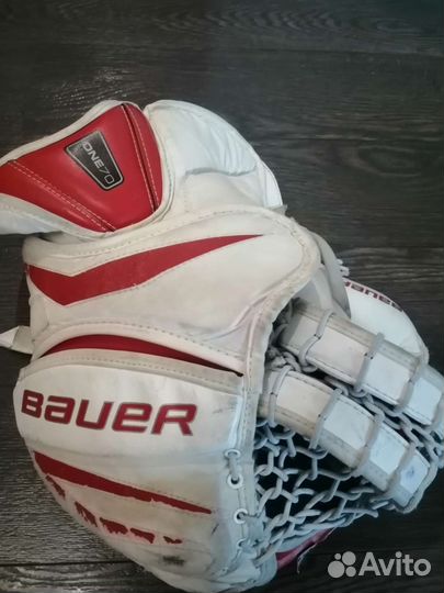 Блин и ловушка вратаря Bauer (левша)