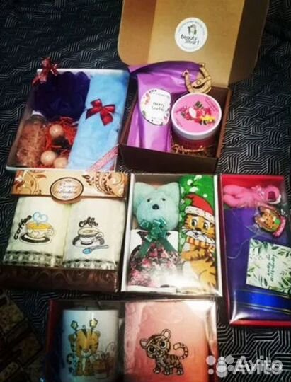 Подарочные наборы, комплект полотенец,разные