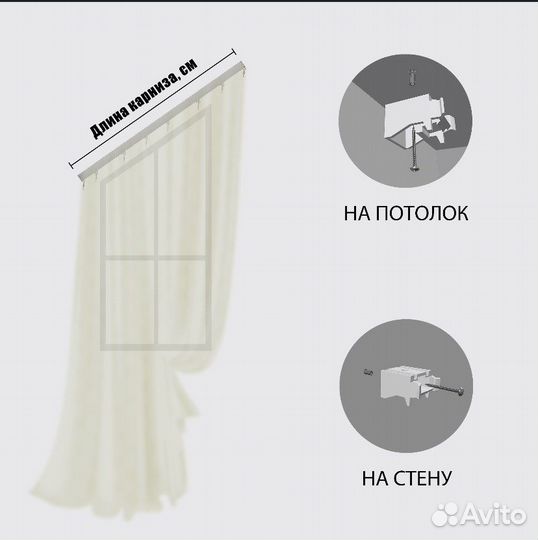 Карниз, новый, запечатанный