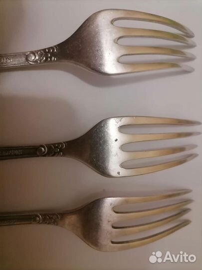 Вилки мельхиоровые СССР
