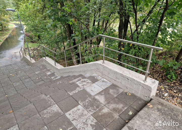 Перила из нержавеющей стали