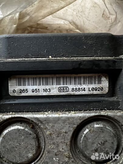 Блок abs esp peugeot 308/408