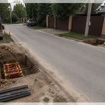 Прокол под дорогой, мини ГНБ, Душанбе