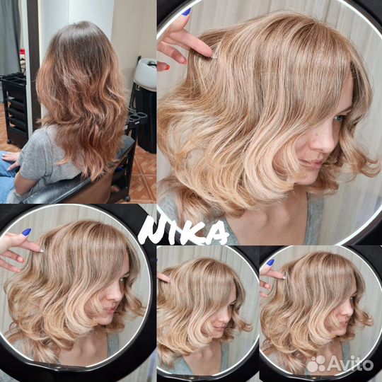 Окрашивание,стрижки,уход и восстановление волос