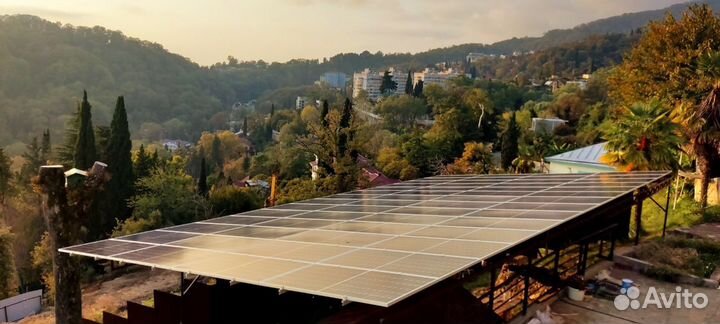 Солнечная электростанция 15 квт +
