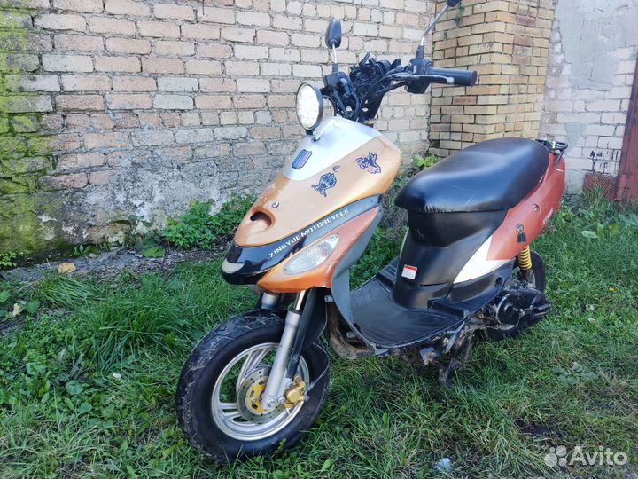 Скутер 80 куб