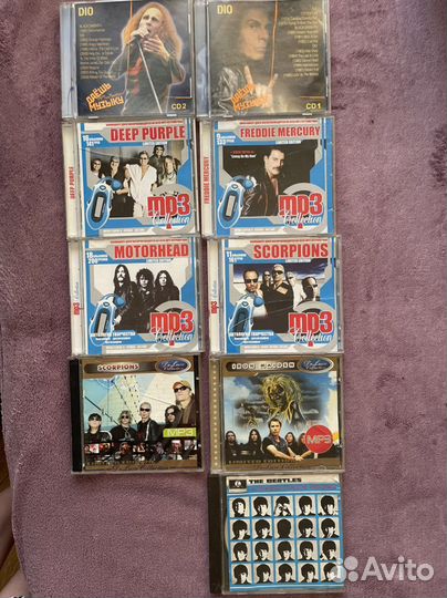 Диски classic rock Ozzy,DIO и другие mp3