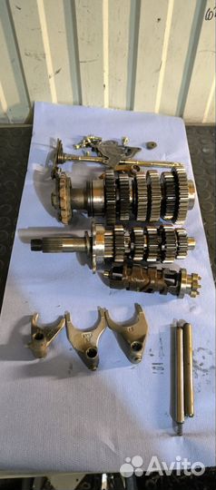 Yamaha R1 2007-08 кпп коробка передач