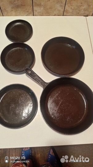 Чугунная сковорода СССР