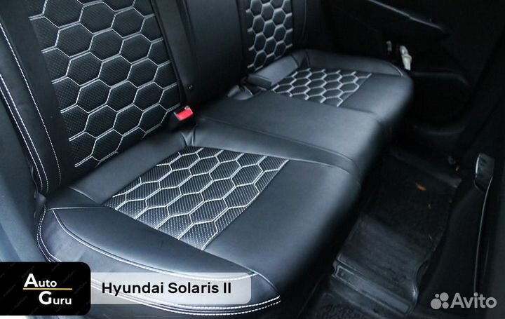 Чехлы на Hyundai Solaris 2