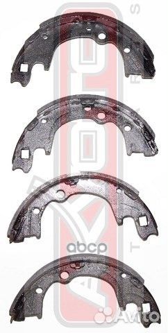 Колодки тормозные барабанные задние AKS-4FA01 A