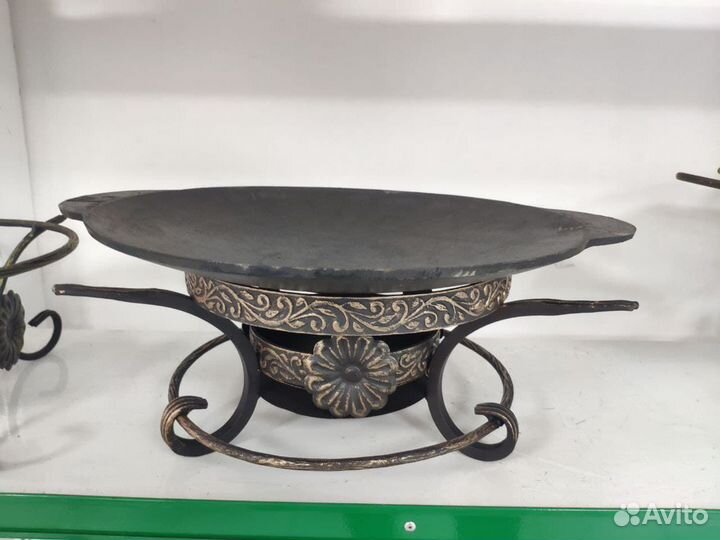 Садж сковорода чугунная подарок