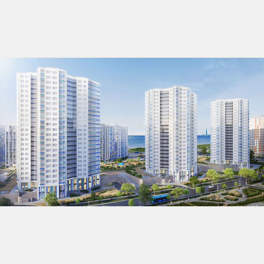 2-к. квартира, 74 м², 8/24 эт.