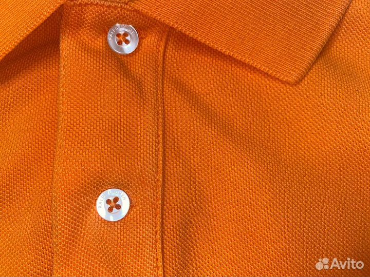 Поло Ralph Lauren vintage orange polo, оригинал, M