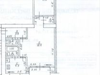 2-к. квартира, 49,7 м², 1/5 эт.